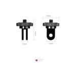 تبدیل پیچ 1.4 اینچ به مانت استاندارد دوربین های ورزشی puluz pu705B
