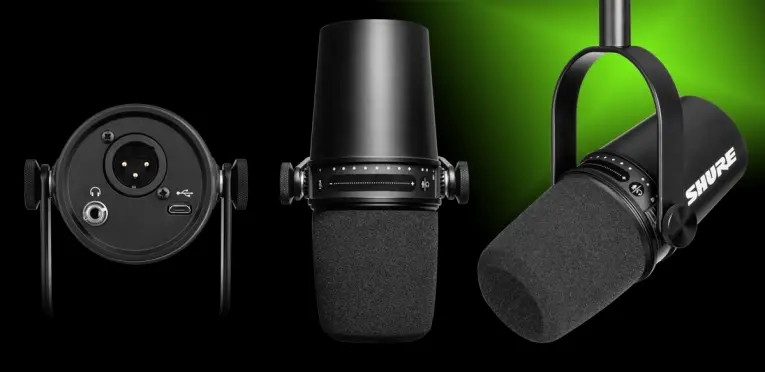 Shure MV7i podcast