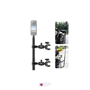 براکت و مونوپاد اتصال به موتورسیکلت Puluz PU495B مناسب دوربین ورزشی