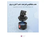 آداپتور مغناطیسی دوربین ورزشی PULUZ PU708B