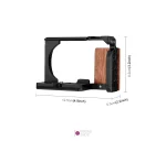 کیج دوربین سونی پلوز Puluz PU3118 مناسب Sony ZV-E10 - تصویر 3