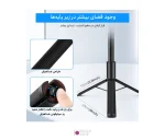 سه پایه مونوپادشو پلوز Puluz PU497B مناسب Insta360 X4 / X3