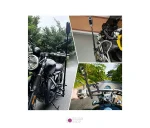 براکت و مونوپاد اتصال به موتورسیکلت Puluz PU495B مناسب دوربین ورزشی