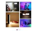 باتوم لایت مغناطیسی پلوز Puluz PU4138 RGB LED