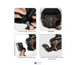 مانت مغناطیسی اتصال دوربین ورزشی به کلاه Puluz PU1052B