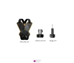 مانت مغناطیسی اتصال دوربین ورزشی به کلاه Puluz PU1052B 12