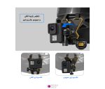 مانت مغناطیسی اتصال دوربین ورزشی به کلاه Puluz PU1052B