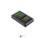 دو عدد باتری Neewer 1250mAh LP-E17 به همراه شارژر دوبل
