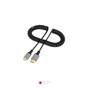 کابل فنری 50 سانتی متری HDMI Type-A to HDMI Type-C
