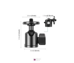 سر سه پایه فلزی پلوز مدل Puluz PU3092B