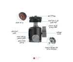 سر سه پایه پلوز مدل Puluz PU3095B