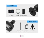 سر سه پایه فلزی پلوز مدل Puluz PU3092B