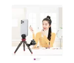 سر سه پایه فلزی پلوز مدل Puluz PU3089B