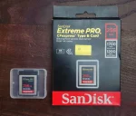 کارت حافظه SD ظرفیت 256GB برند Sandisk سرعت 1700MBS دست دوم