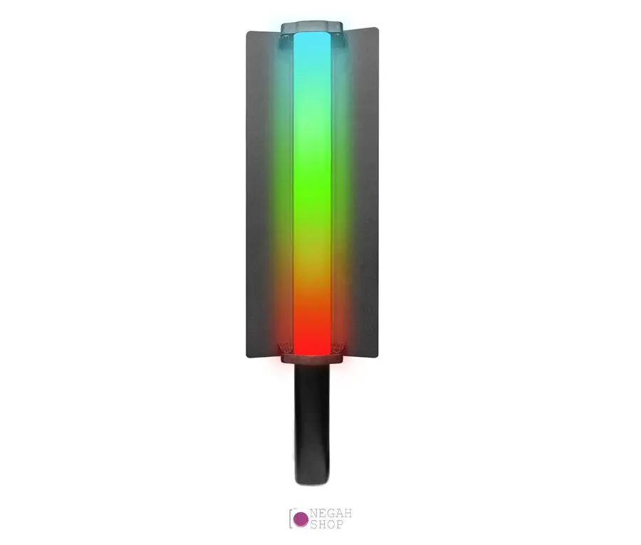 باتوم لایت RGB TB2 مدل LP-550 با کنترل اپلیکیشن و باتری 4000mAh مناسب عکاسی و فیلمبرداری (1) باتوم لایت RGB مدل LP-550 با نور چندرنگ