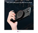 در دست گرفتن موبایل مجهز به دسته مغناطیسی GC01 با حس دوربین واقعی