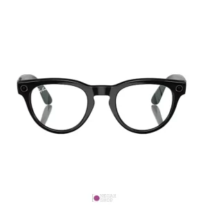 عینک هوشمند Ray-Ban Meta مدل Headliner Transition با فریم براق مشکی و لنز فتوکرومیک