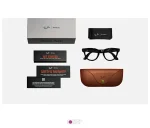 عینک هوشمند Ray-Ban Meta مدل Headliner Transition با فریم براق مشکی و لنز فتوکرومیک - تصویر 6