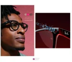 عینک هوشمند Ray-Ban Meta مدل Headliner Transition با فریم براق مشکی و لنز فتوکرومیک - تصویر 3