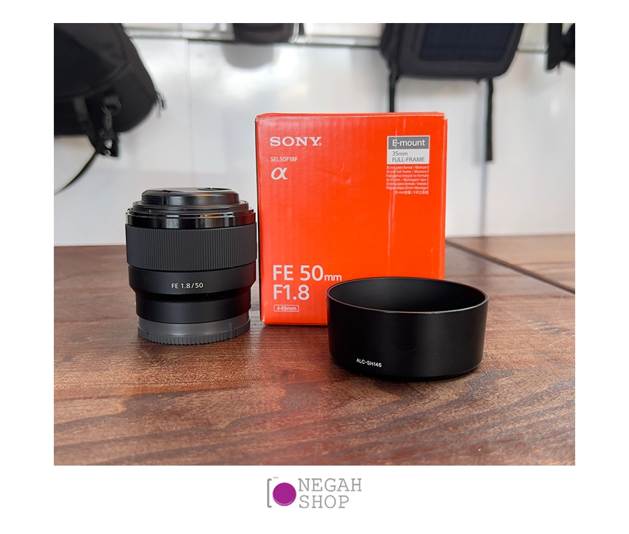 لنز sony 50mm f:1.8 دست دوم لنز sony 50mm f/1.8 دست دوم