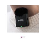 نصب میکروفون رود Wireless GO gen 3 روی لباس با بادگیر حرفهای