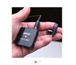 میکروفون رود Wireless gen GO در کف دست همراه با میکروفن یقهای