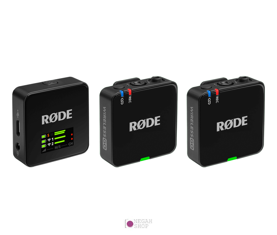 ست میکروفون بی سیم رود مدل wireless GO Gen 3 (12) ست میکروفون بی سیم رود مدل wireless go gen 3