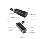 ساختار ظاهری فرستنده و گیرنده میکروفون بی‌سیم BOYA BY-W4
