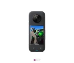 نمای جلو دوربین Insta360 X3 هنگام فیلمبرداری ورزشی