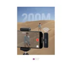 تست فاصله گیرنده و فرستنده BOYA BY-V4U تا فاصله ۲۰۰ متر در فضای باز