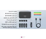 محتویات کامل جعبه میکروفون Boya BY-V4U همراه با توضیحات فارسی