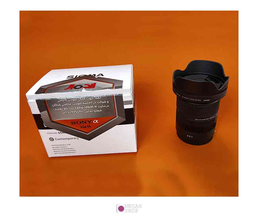 لنز SIGMA 18-50mm F2.8 DC DN دست دوم لنز SIGMA 18-50mm F2.8 DC DN دست دوم
