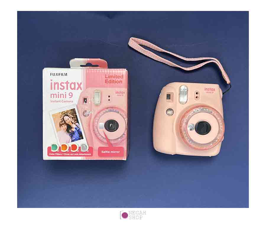 دوربین چاپ سریع instax mini 9 صورتی دست دوم
