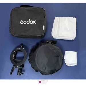 کیت سافت باکس فلاش اکسترنال godox 8080 دست دوم