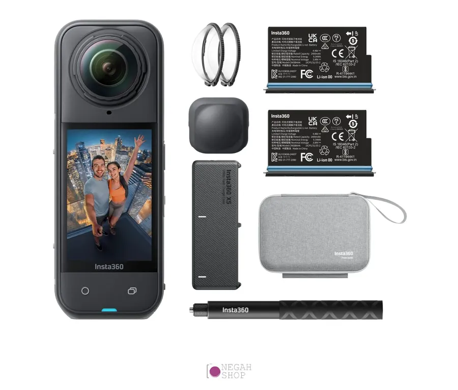 دوربین اکشن اینستا Insta360 X5 360 Action Camera Essentials Bundle دوربین اکشن اینستا Insta360 X5 360 Action Camera Essentials Bundle - تصویر 1