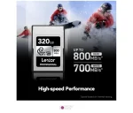 کارت حافظه ۳۲۰ گیگابایت لکسار مدل Lexar 320GB Professional CFexpress Type A SILVER Series - تصویر 2