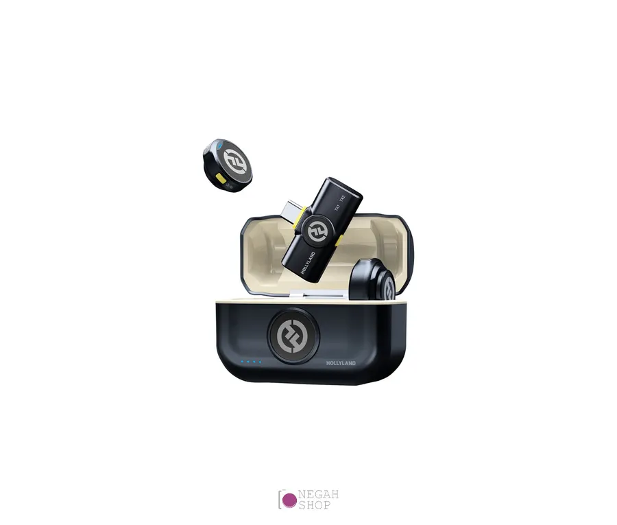 میکروفن یقه ای هالی لند Hollyland LARK M2 USB-C به همراه 24 ماه گارانتی ایران هالی لند میکروفون یقه ای هالی لند Hollyland LARK M2 USB-C به همراه 24 ماه گارانتی ایران هالی لند - تصویر 1