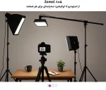 با نصب فلاش استودیویی روی رزوه 3/8 اینچ