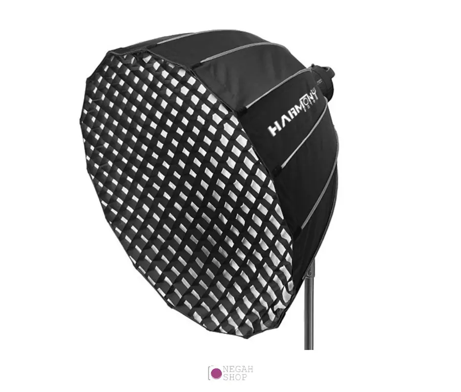 سافت باکس پارابولیک Harmony سایز 60CM به همراه زنبوری سافت باکس پارابولیک Harmony سایز 60CM به همراه زنبوری - تصویر 1