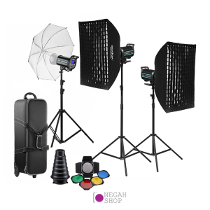 کیت فلاش Godox qs 400 ii دست دوم