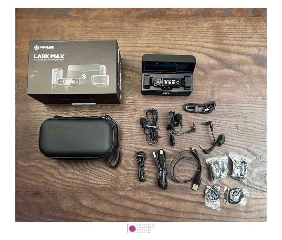میکروفون Hollyland lark max دست دوم میکروفون Hollyland lark max دست دوم