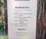 لپتاپ استوک Apple Macbook PRO 2019| intel iris plus 645 | Core i7 | 16GB | 512GB-SSD | 13.3inch - تصویر 3