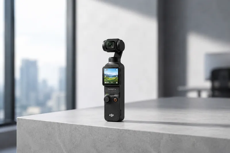 بررسی تخصصی دوربین DJI Osmo Pocket 4 برای ولاگری