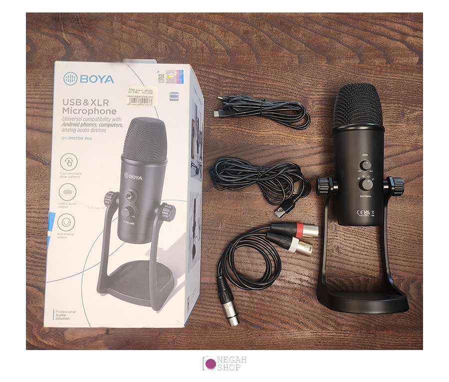 میکروفون Boya PM-700 PRO دست دوم میکروفون Boya PM-700 PRO دست دوم