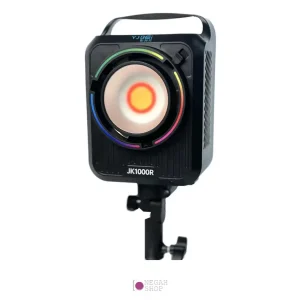 ویدیو لایت آر جی بی YJBEI مدل JK-1000R RGB Video Light 220W یک انتخاب حرفه‌ای و قدرتمند برای افرادی است که به نورپردازی دقیق، کنترل‌پذیر و متنوع نیاز دارند