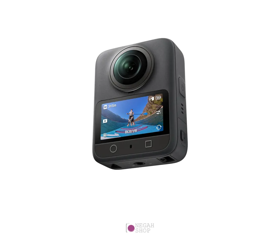 دوربین ورزشی ۳۶۰ درجه دیجیآی DJI Osmo 360 Adventure Combo — ویدیوی 8K با سنسور ۱ اینچ 2 نمای زاویهدار دوربین ورزشی ۳۶۰ درجه DJI Osmo 360