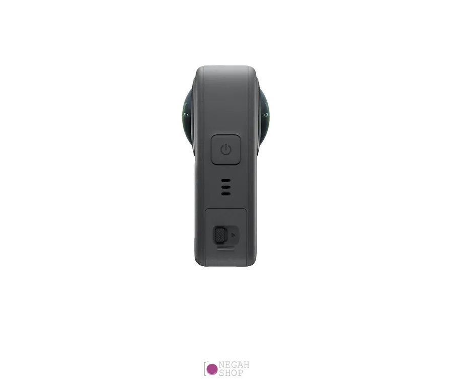 دوربین ورزشی ۳۶۰ درجه دیجیآی DJI Osmo 360 Adventure Combo — ویدیوی 8K با سنسور ۱ اینچ 3 نمای جانبی دوربین DJI Osmo 360 با دو لنز فیشآی ۳۶۰ درجه