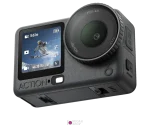 نمای زاویه‌دار دوربین اکشن DJI Osmo Action 6 با مانت کوییک‌ریلیز