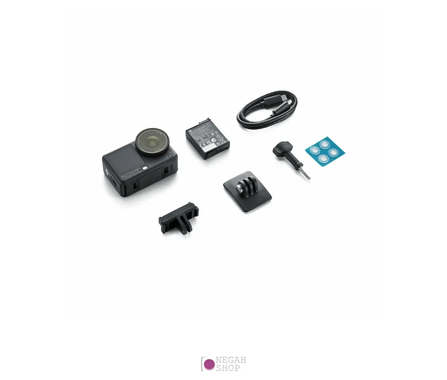 دوربین اکشن DJI Osmo Action 6 Standard Combo 11 محتویات جعبه نسخه Standard Combo دوربین DJI Osmo Action 6