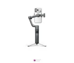 اقلام داخل جعبه DJI Osmo Mobile 8P ادونس ترکینگ کمبو شامل ریموت FrameTap، ماژول چندکاره ۲، گیره و دو کابل